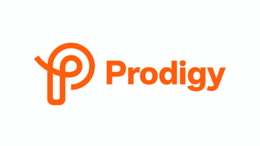 Prodigy Logo Orange Text, Prodigy Logo