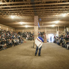 2019 Aboriginal Role Model Honouring at the longhouse